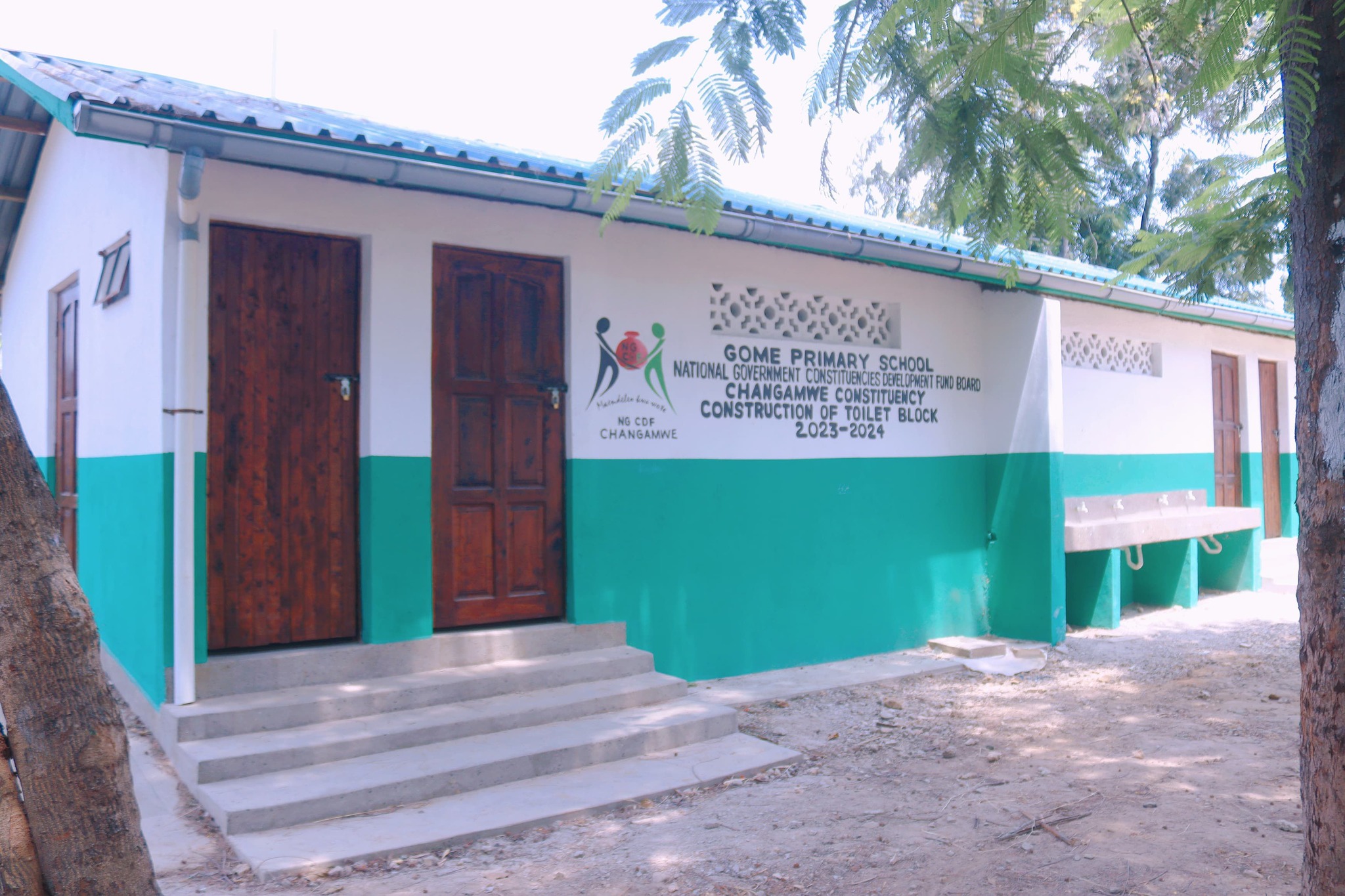 Toilet Block at Gome Comprehensive School